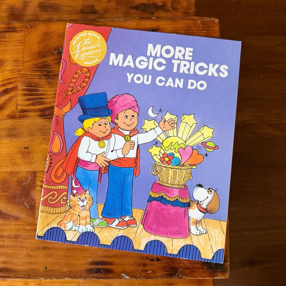 Vintage 1991 More Magic Tricks You Can Do Paperback Book